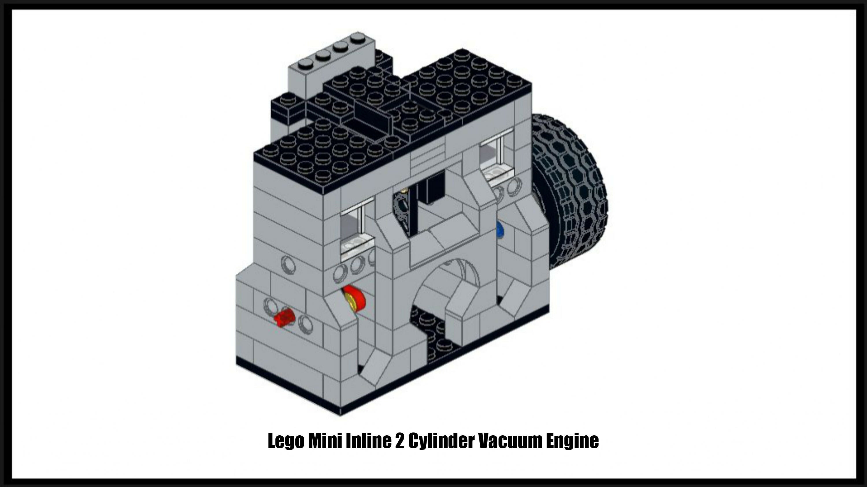 Mini Inline 2 Cylinder Vacuum Engine