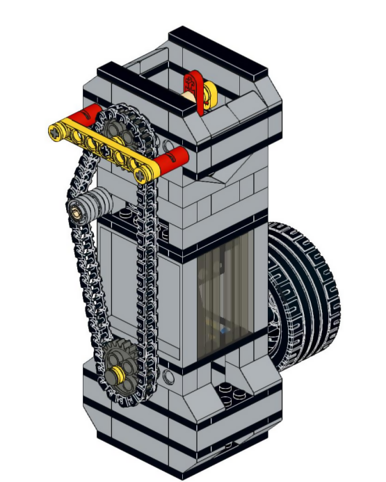 SOHC-Einzylinder-Vakuummotor