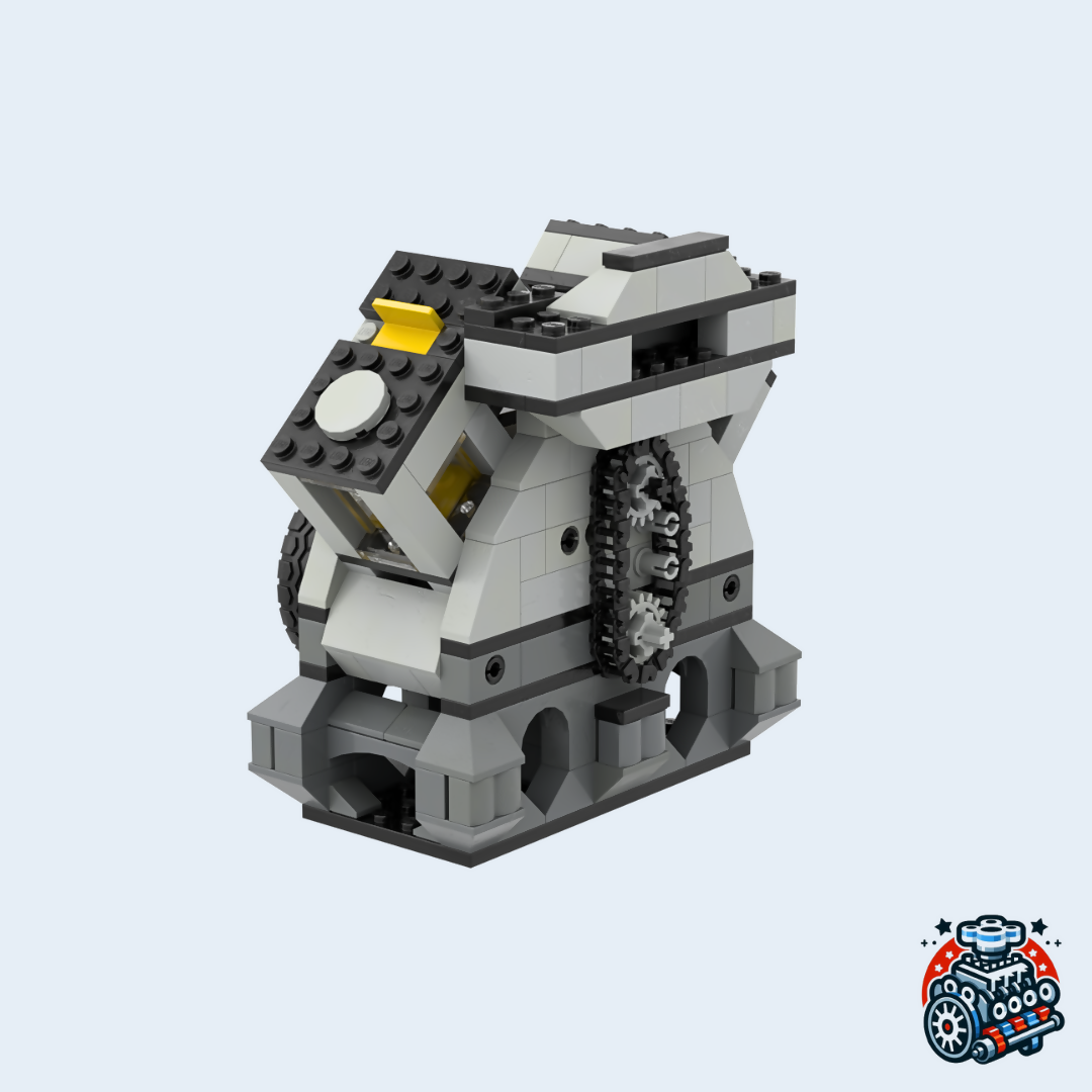 Mini V-Twin Vacuum Engine