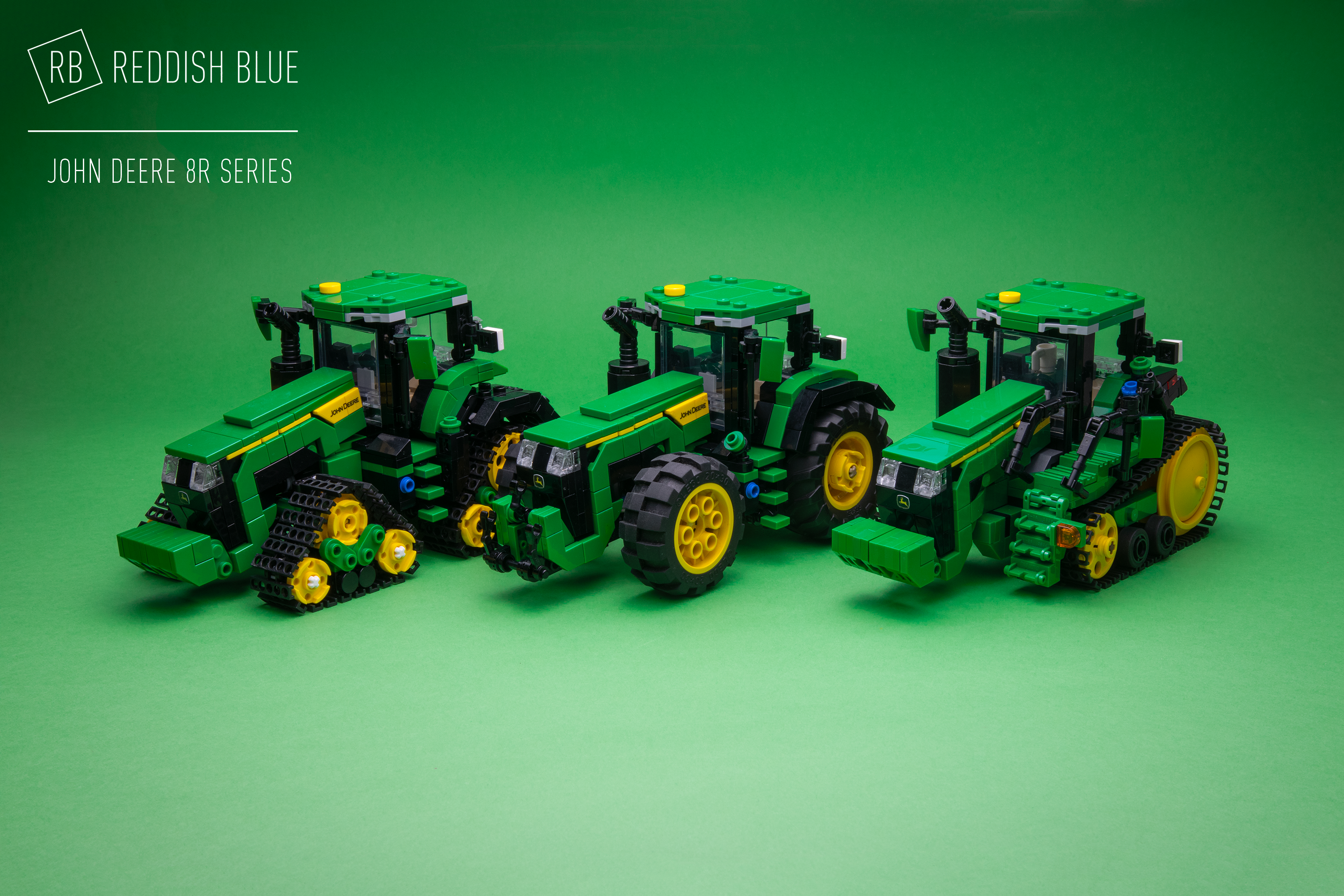 John Deere Tractors 3-in-1