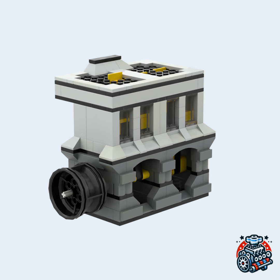 Inline 4 Cylinder Vacuum Engine