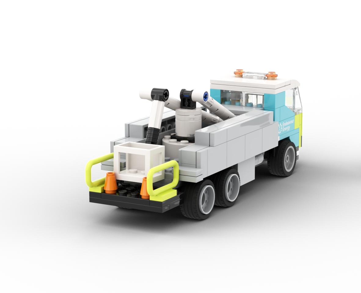 Utility Lift Truck Model