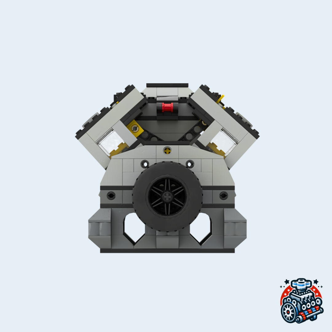 Mini V-Twin Vacuum Engine