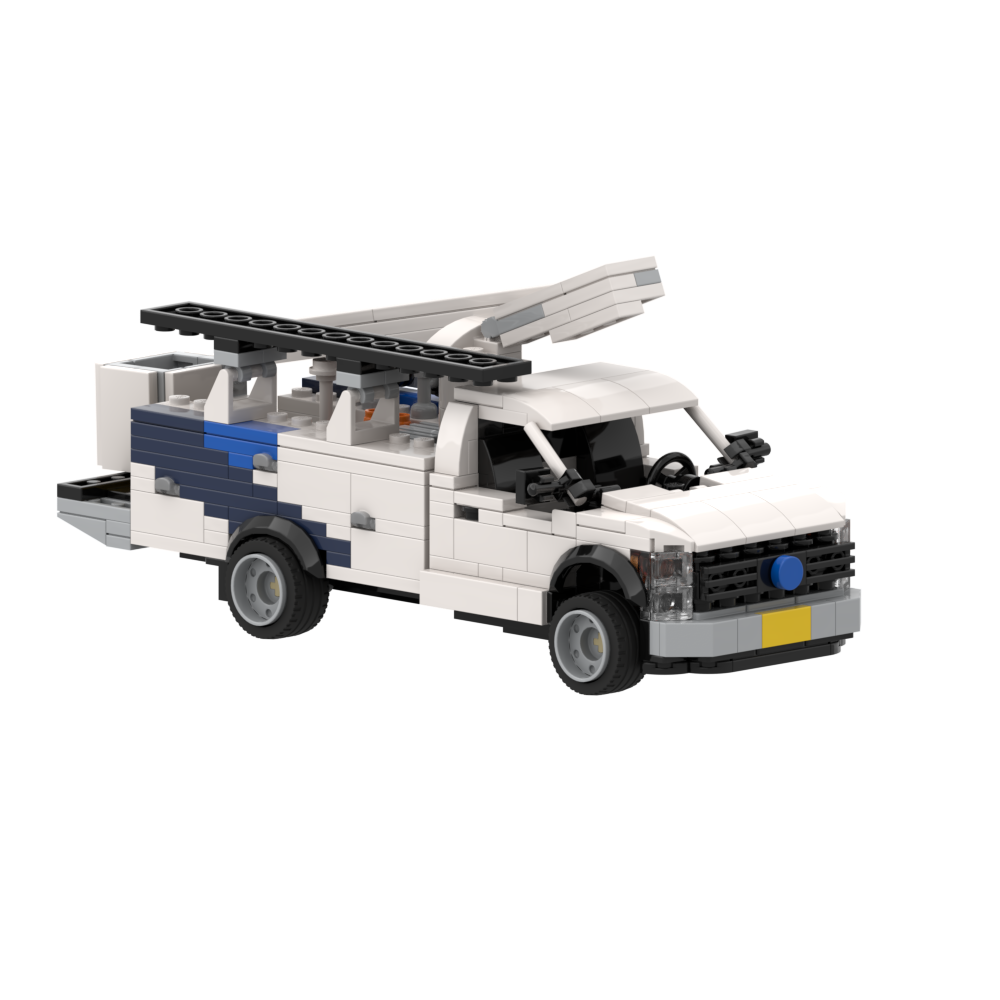 Ford F-Series Utility Truck Model