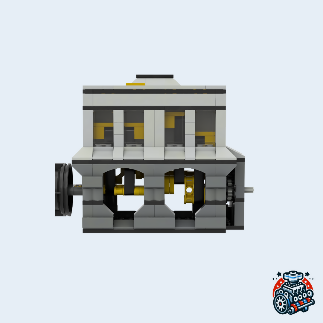 Inline 4 Cylinder Vacuum Engine
