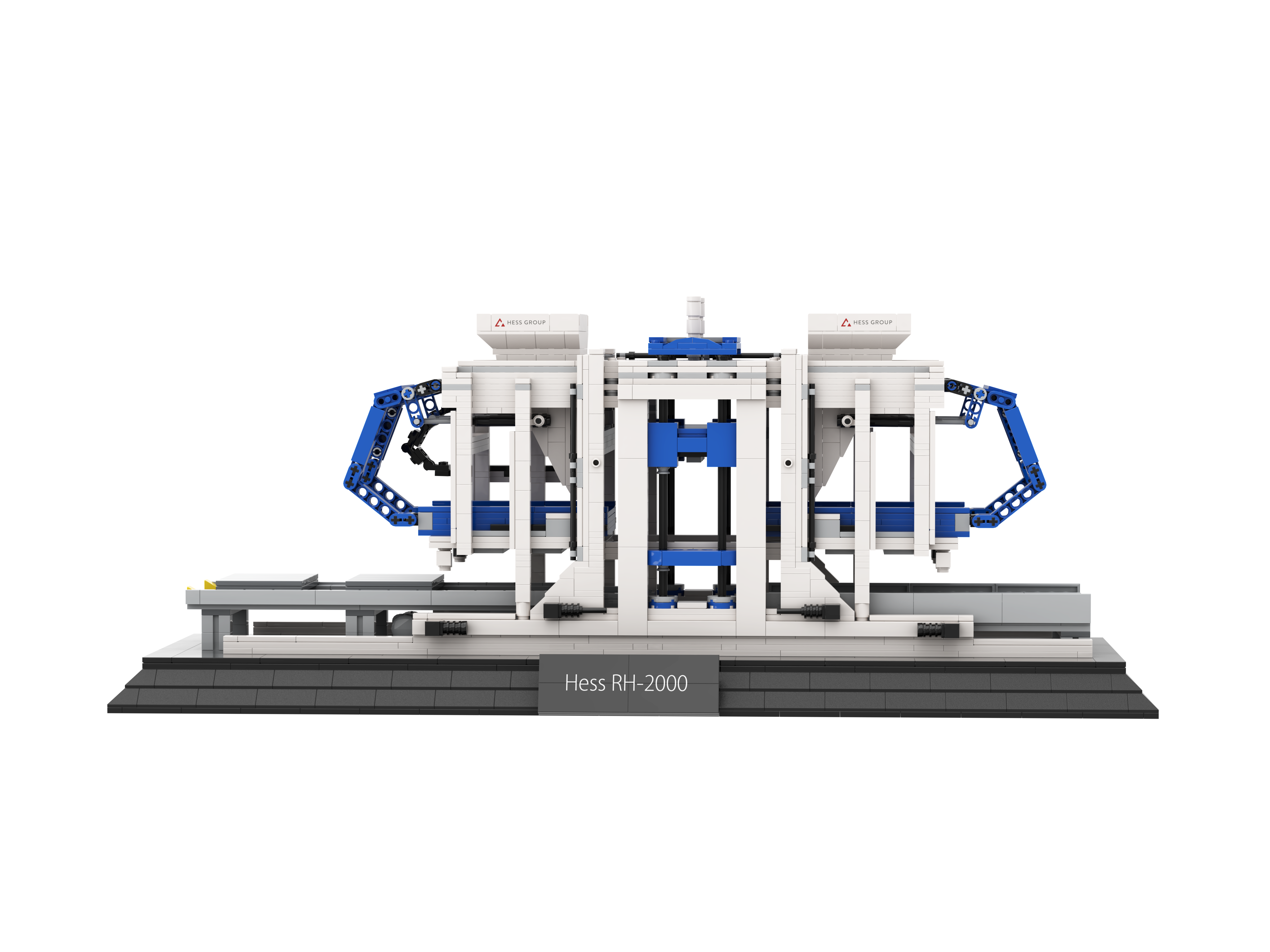 Hess RH 2000 Concrete Block Machine Model