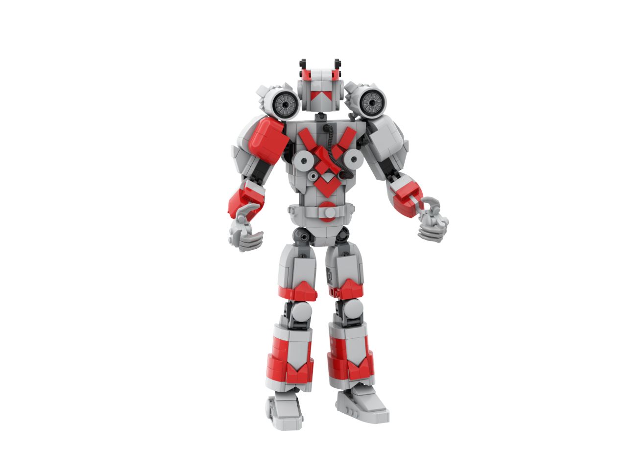 Turbine Panda Mech Model