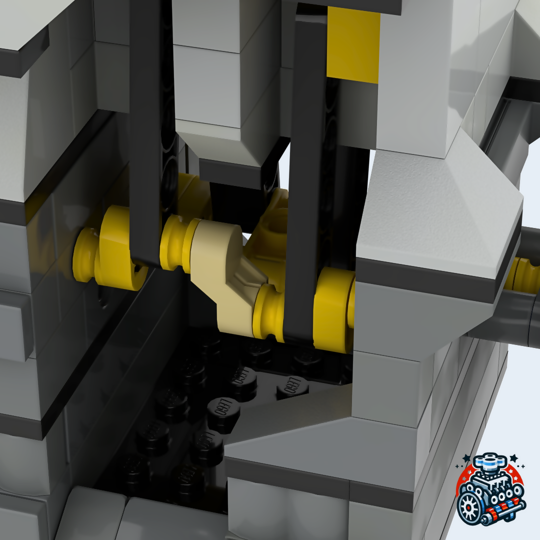 Inline 4 Cylinder Vacuum Engine