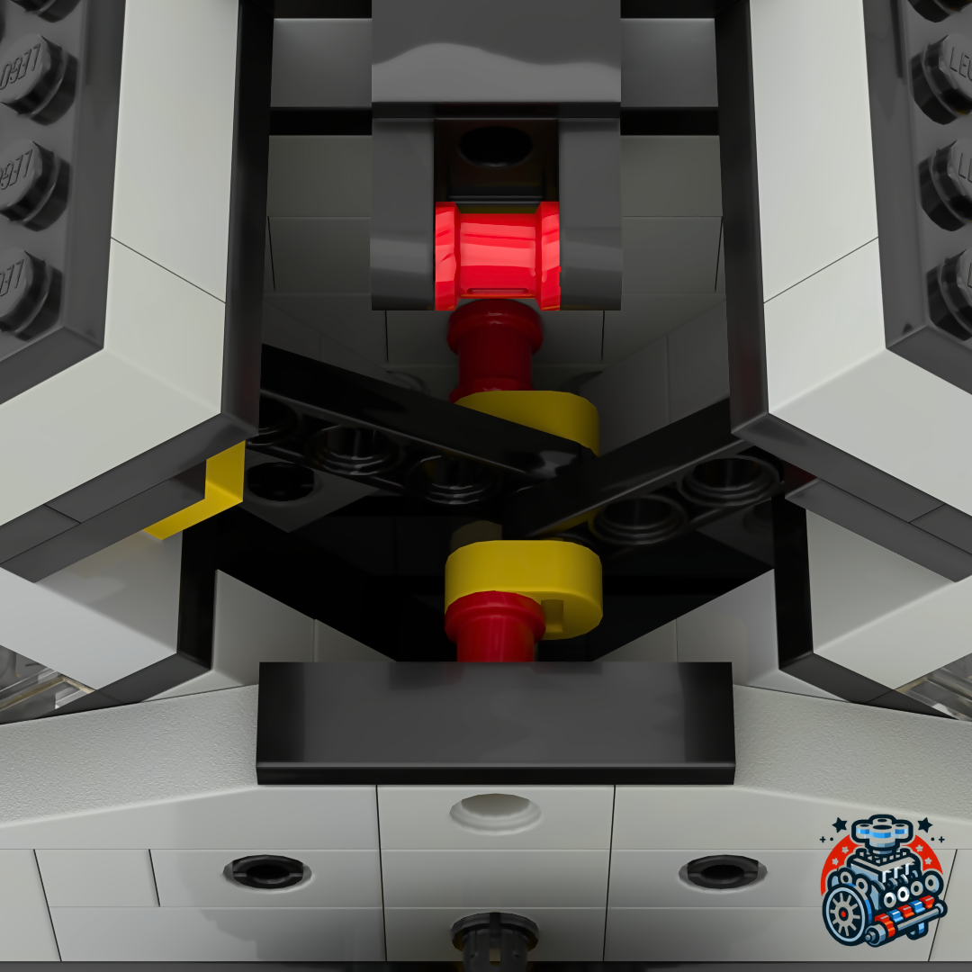 Mini V-Twin Vacuum Engine