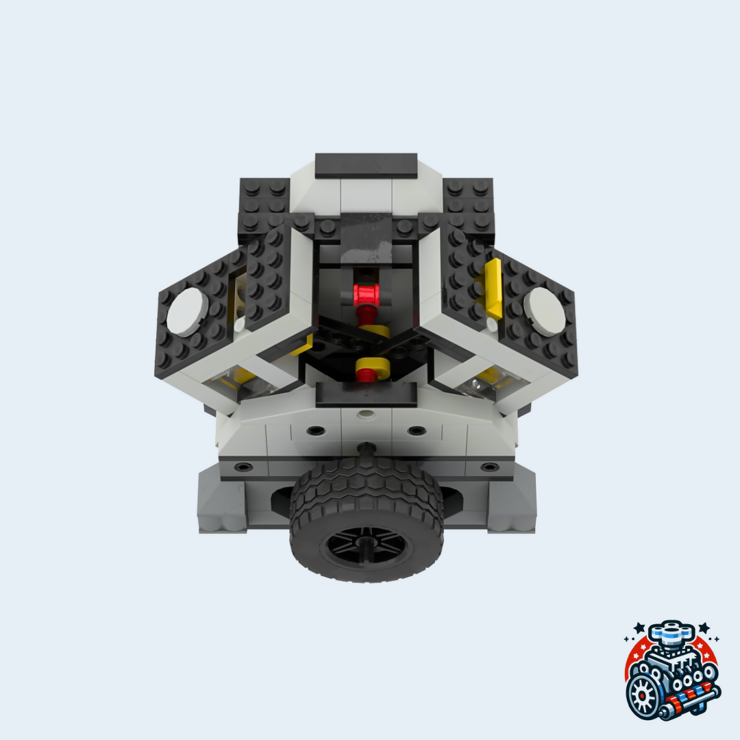 Mini V-Twin Vacuum Engine