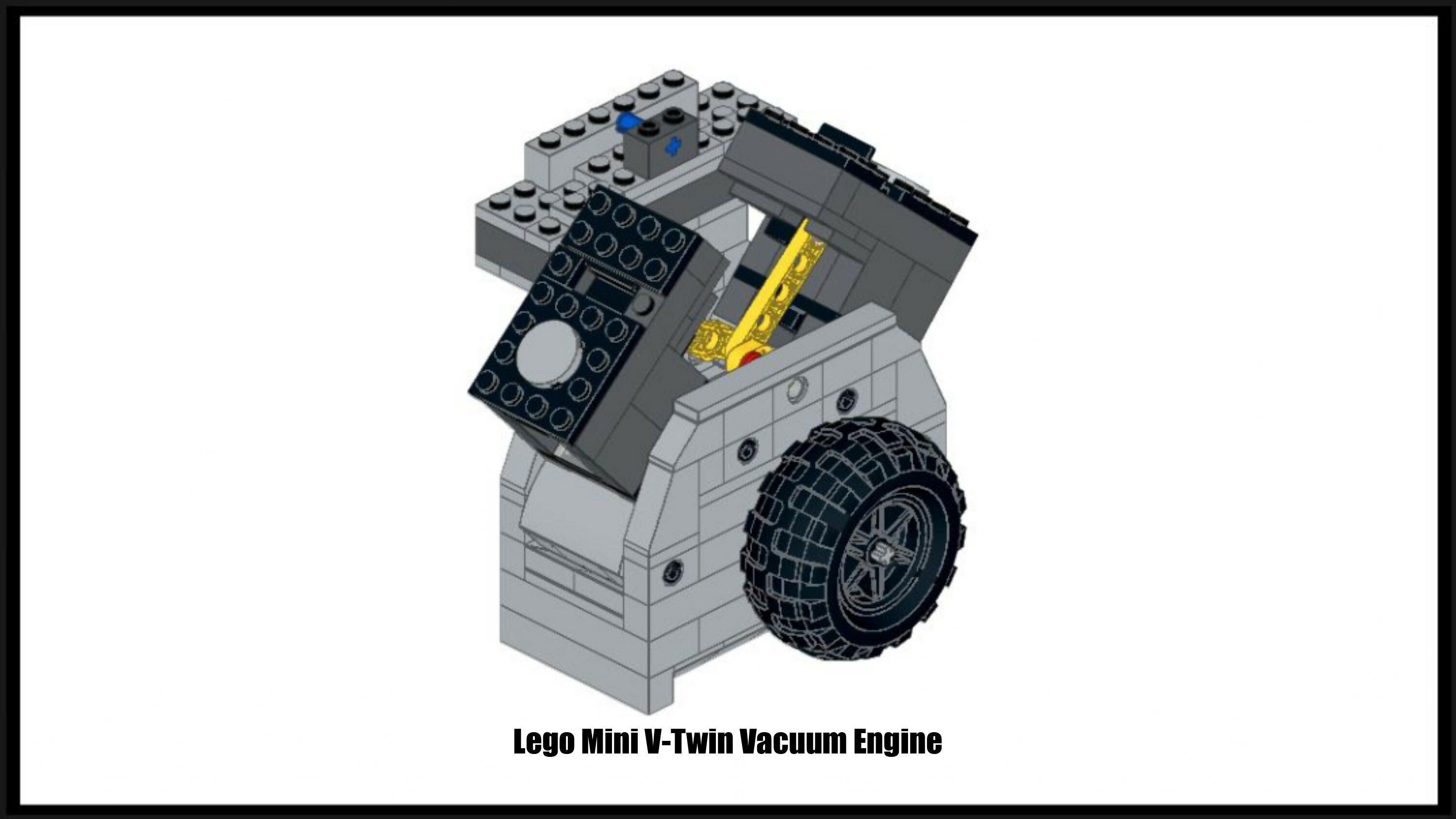 Mini V Twin Vacuum Engine