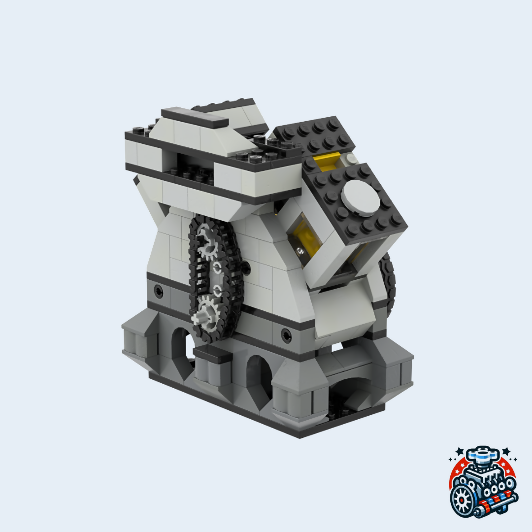 Mini V-Twin Vacuum Engine