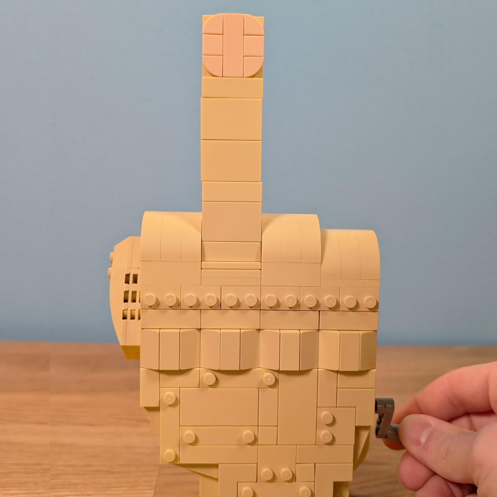 Flipping the Brick, by DavidBuildsTheBricks