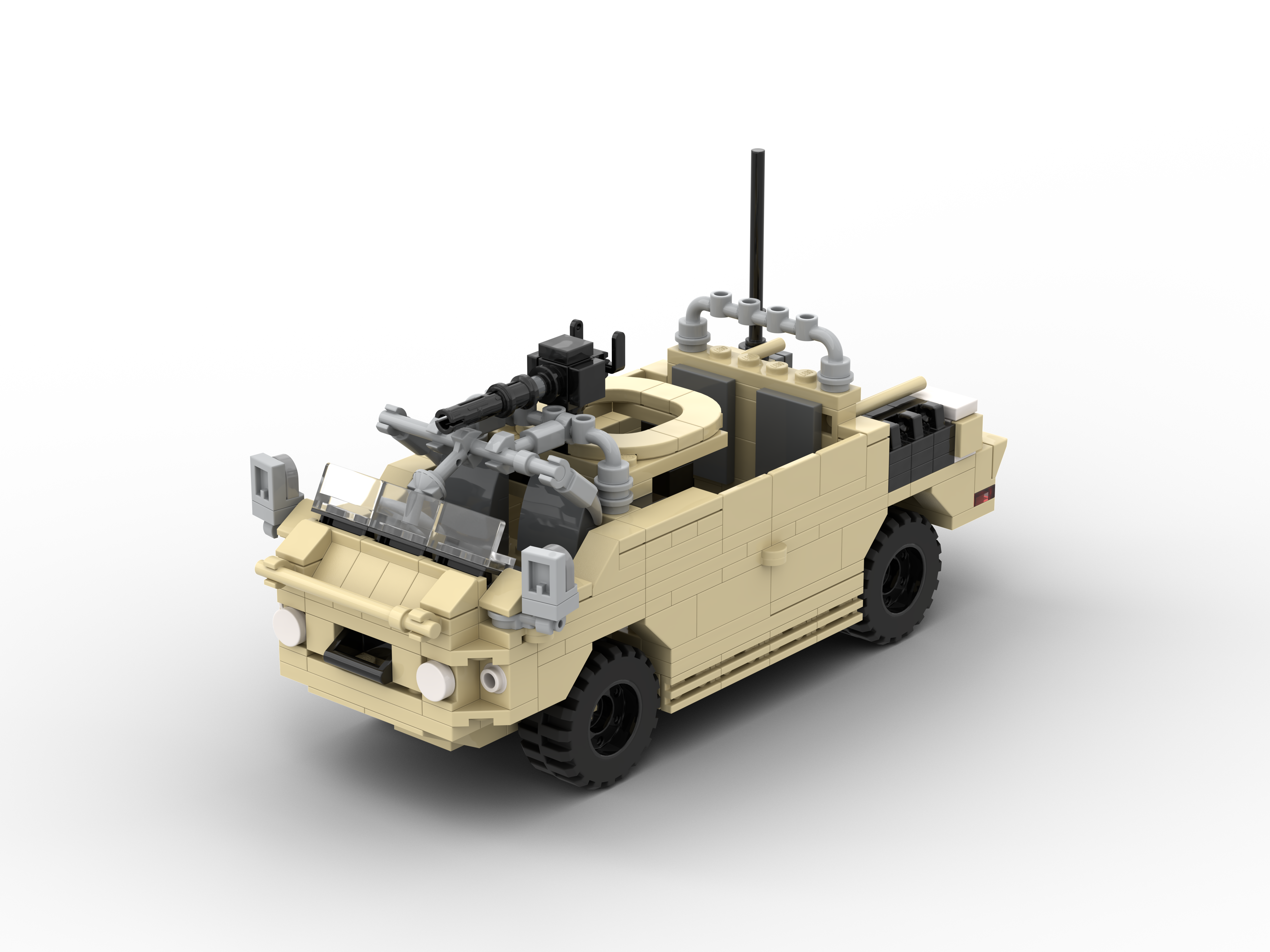 Jackal MWMIK Military Vehicle