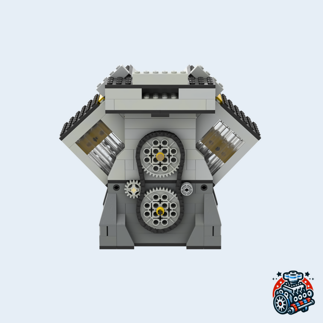 V-Twin-Vakuummotor