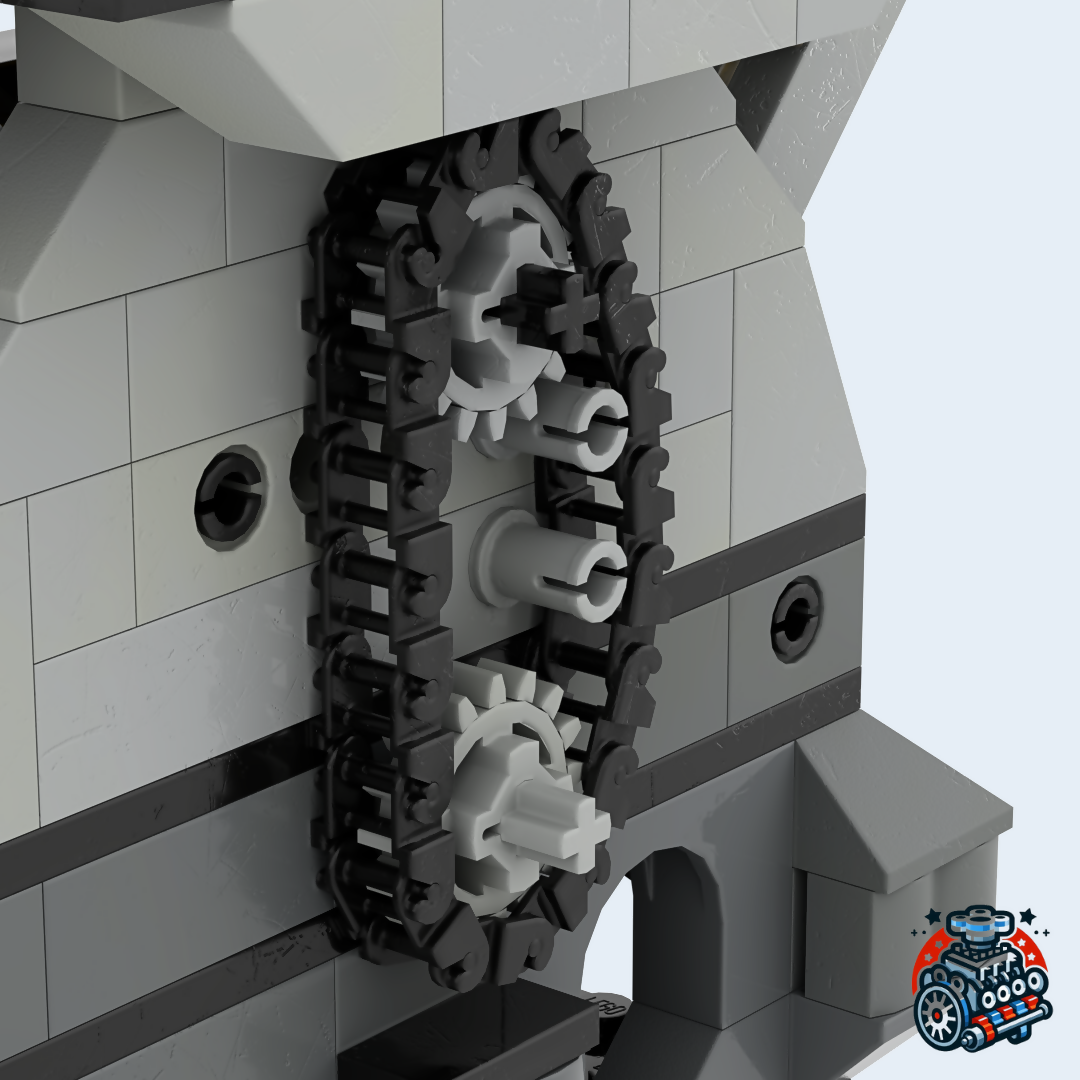 Mini V-Twin Vacuum Engine