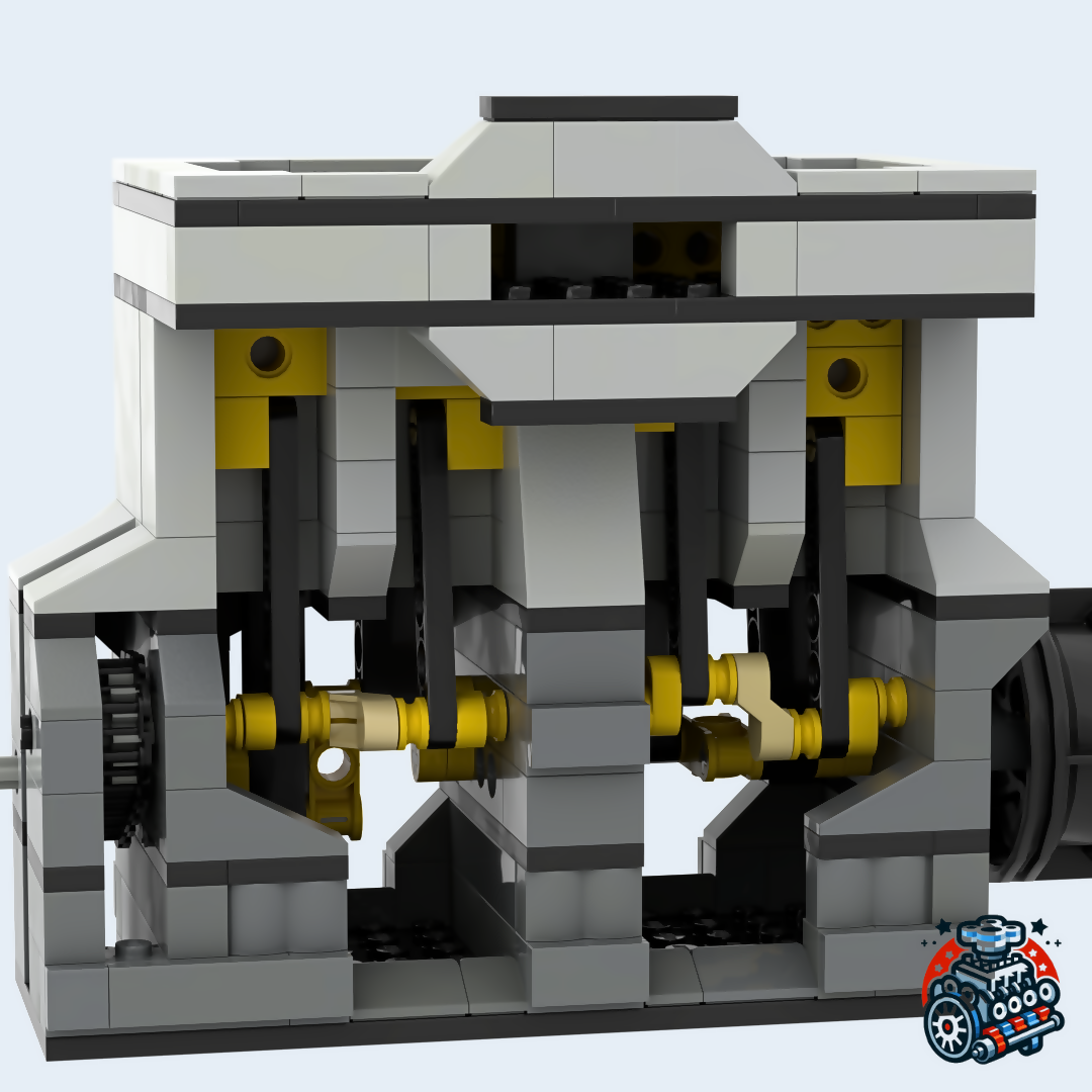 Inline 4 Cylinder Vacuum Engine