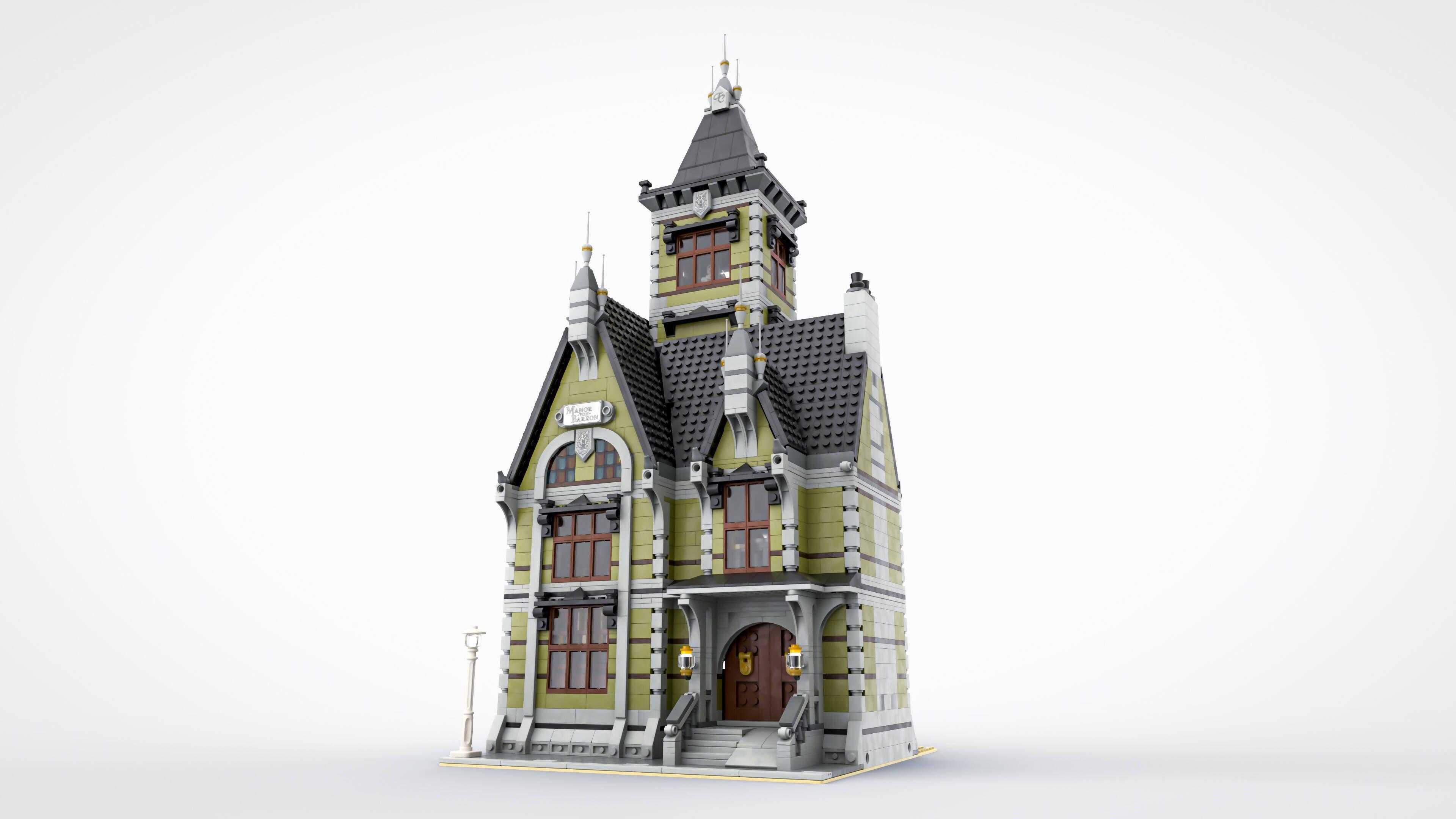 Lego haunted house online