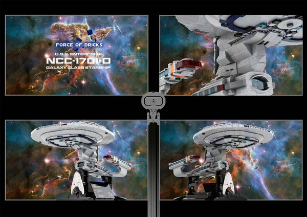 Enterprise Galaxy Class Starship - BuildaMOC