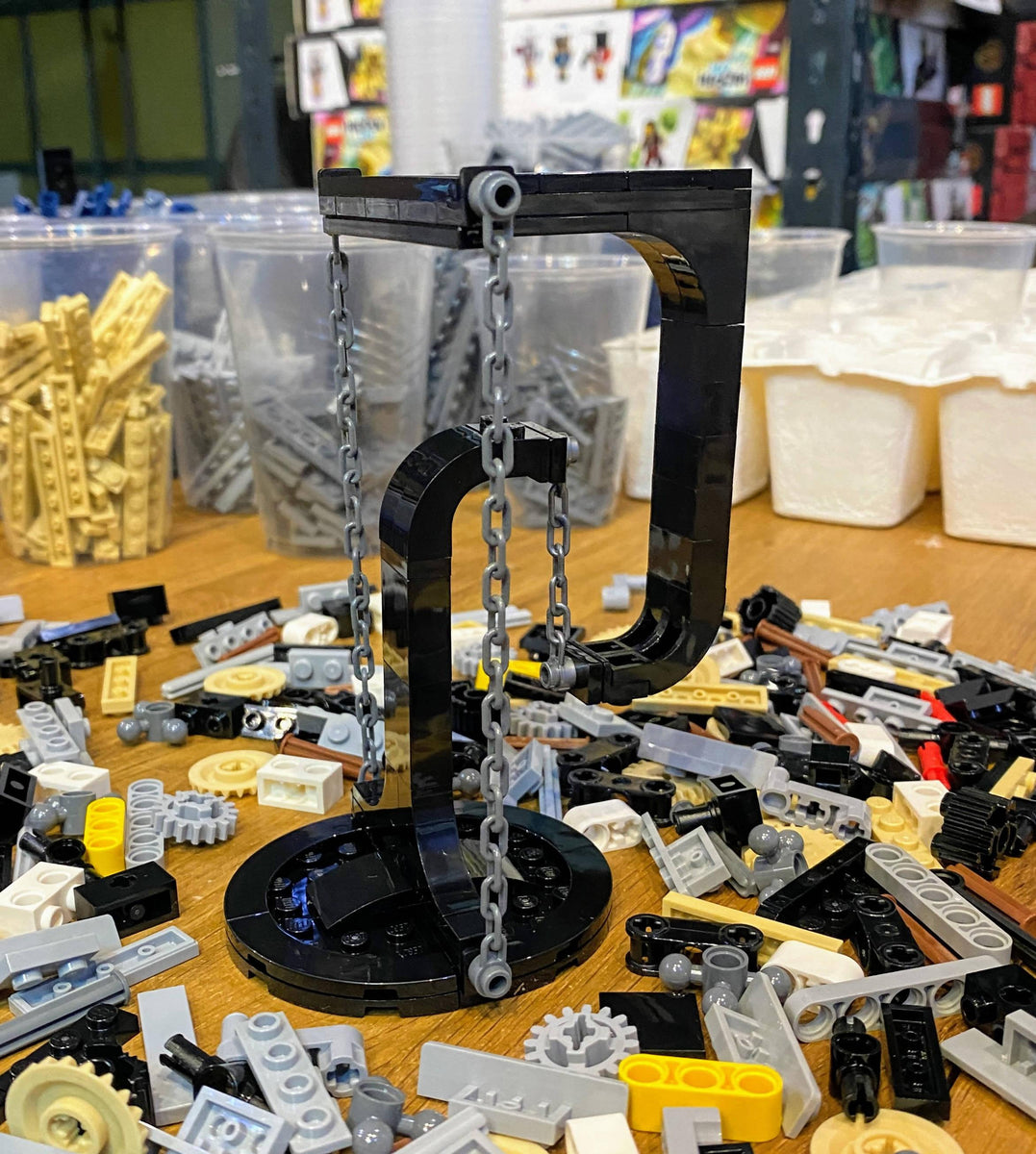 LEGO MOC Tensegrity GAN cube stand by Big Brix