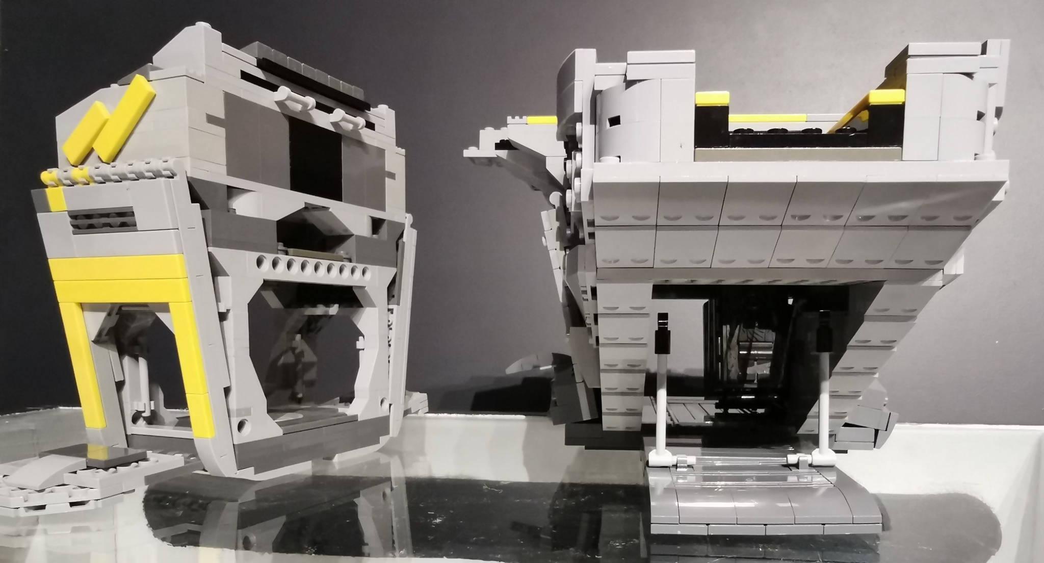 UCS Mando's Ship by papaglop - BuildaMOC
