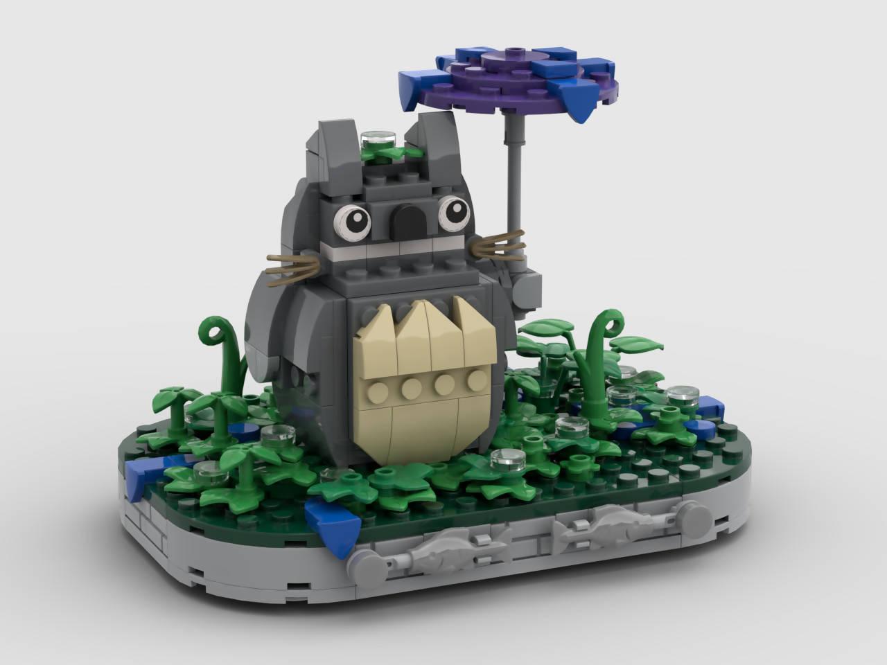 Lego Ideas Totoro Lego Set My Neighbor Totoro Building Blocks LEGO