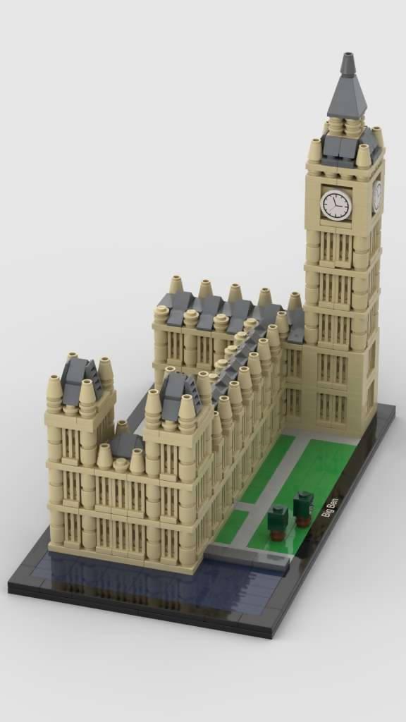Big Ben London - BuildaMOC