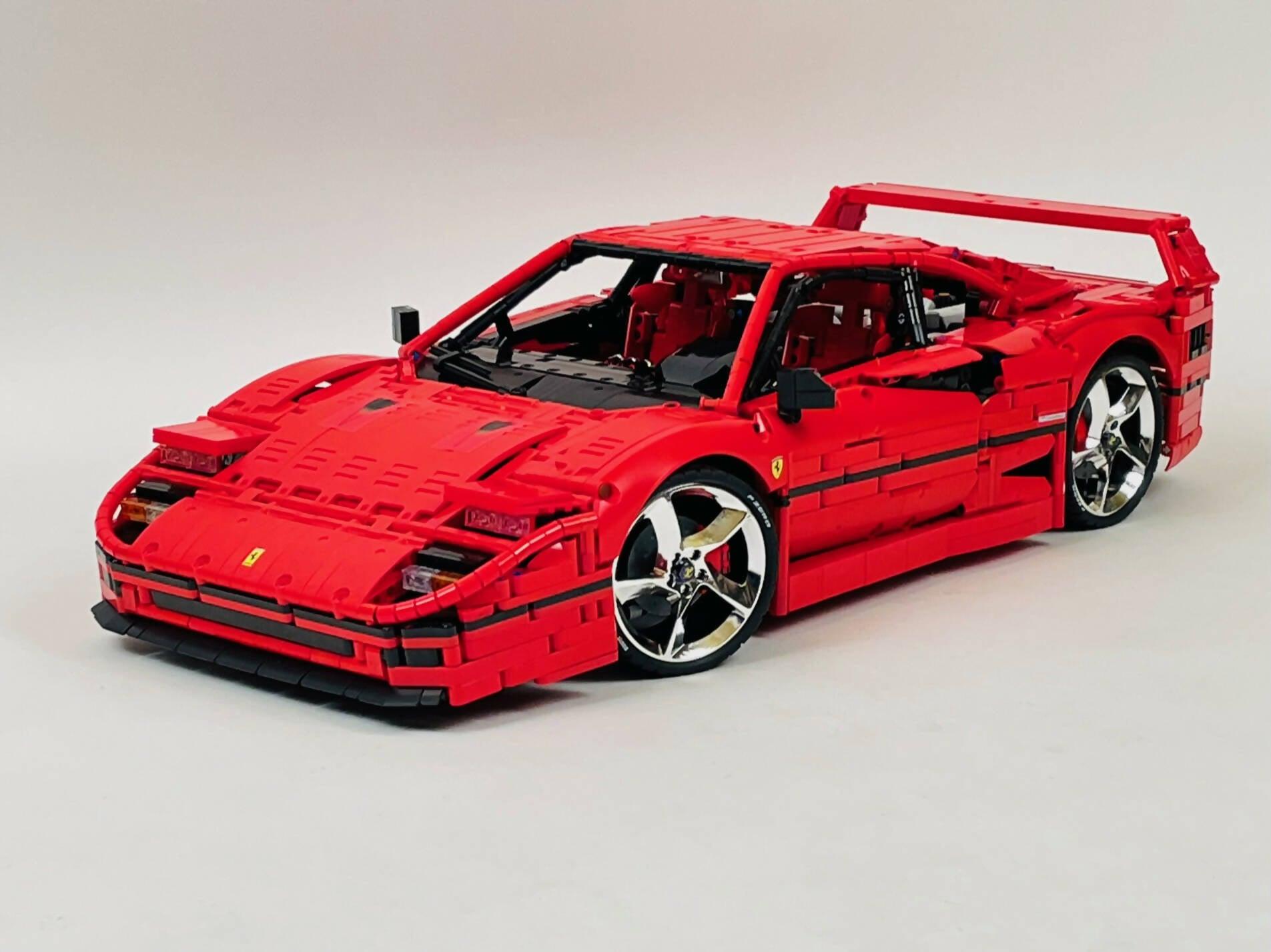 Lego Ferrari F40 Working Car Made Of Legos Buy LEGO 10248 Creator