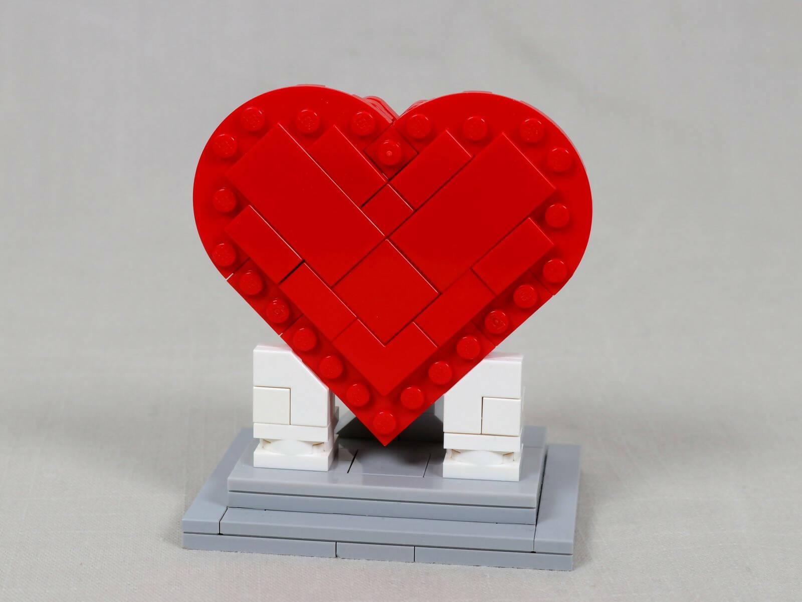 Como Hacer Un Corazon De Lego LEGO® 40638 Corazón Decorativo