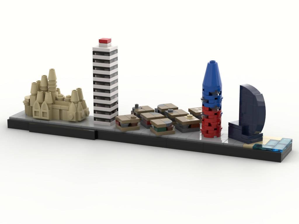 Lego skyline moc sale