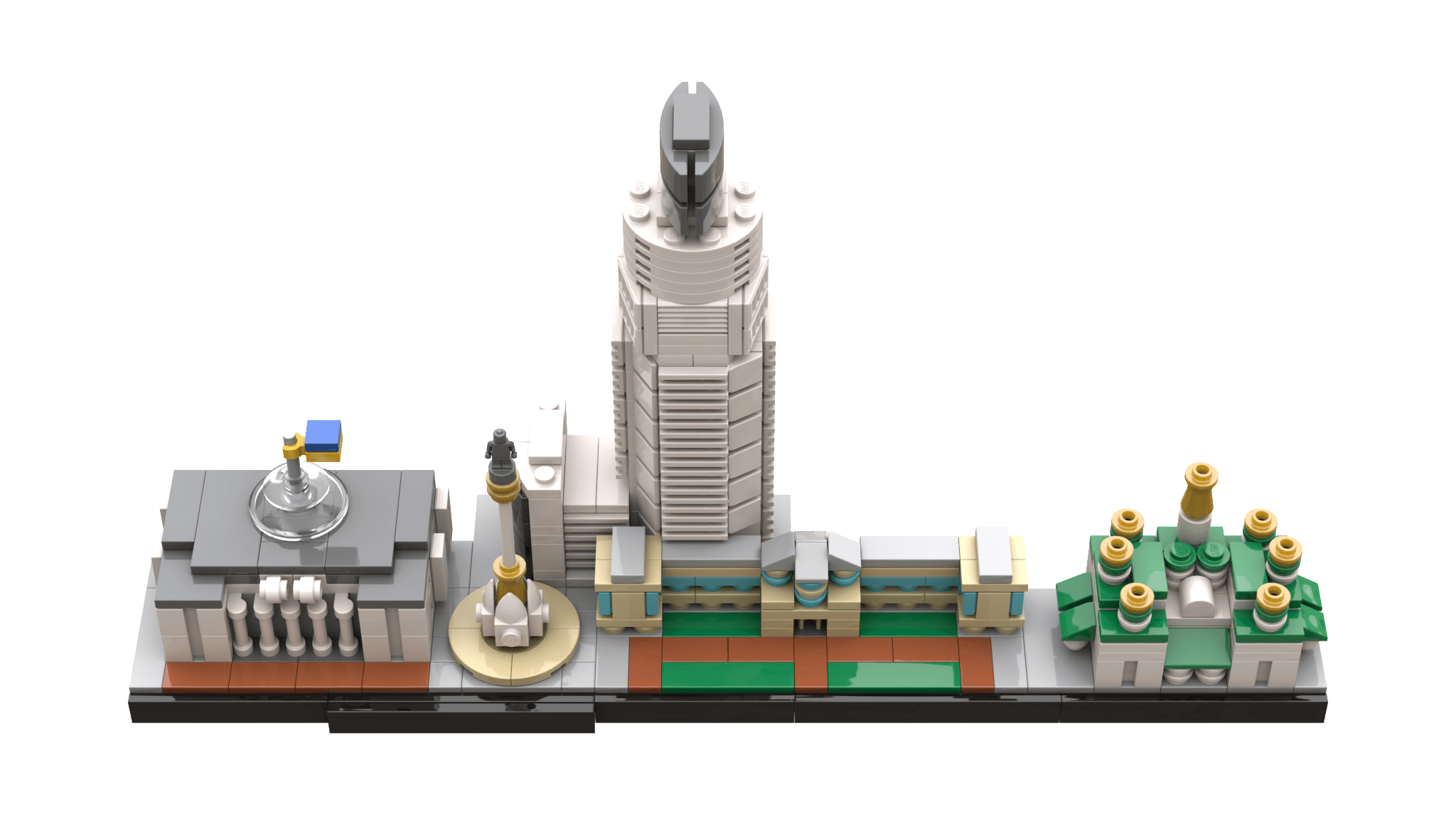 Kyiv (Kiev) Skyline - BuildaMOC