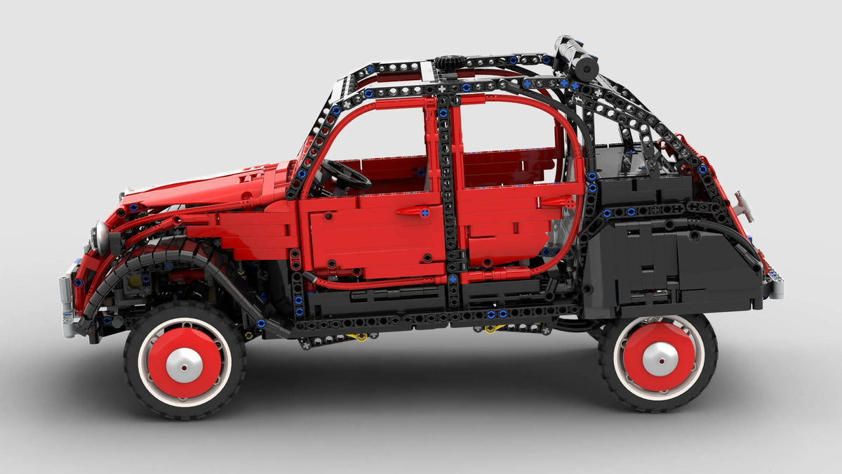 maquette 1.8 altaya Citroën 2cv Charleston