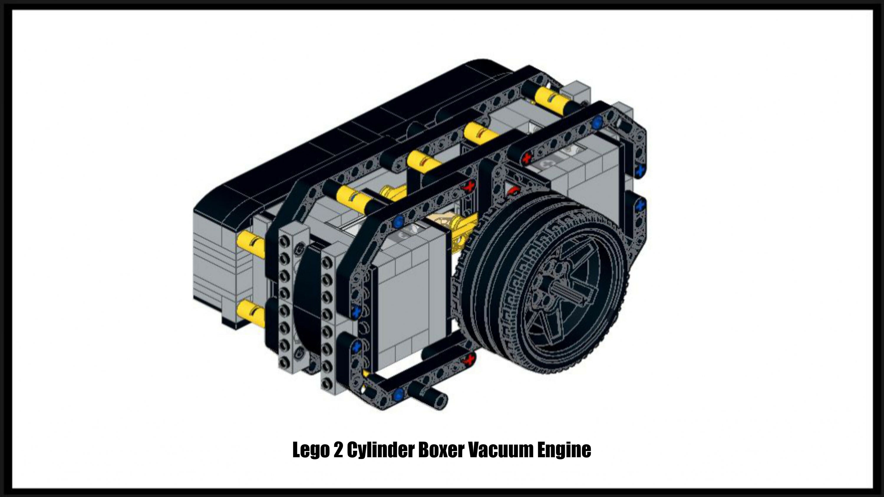 2 Zylinder Boxer Vakuummotor