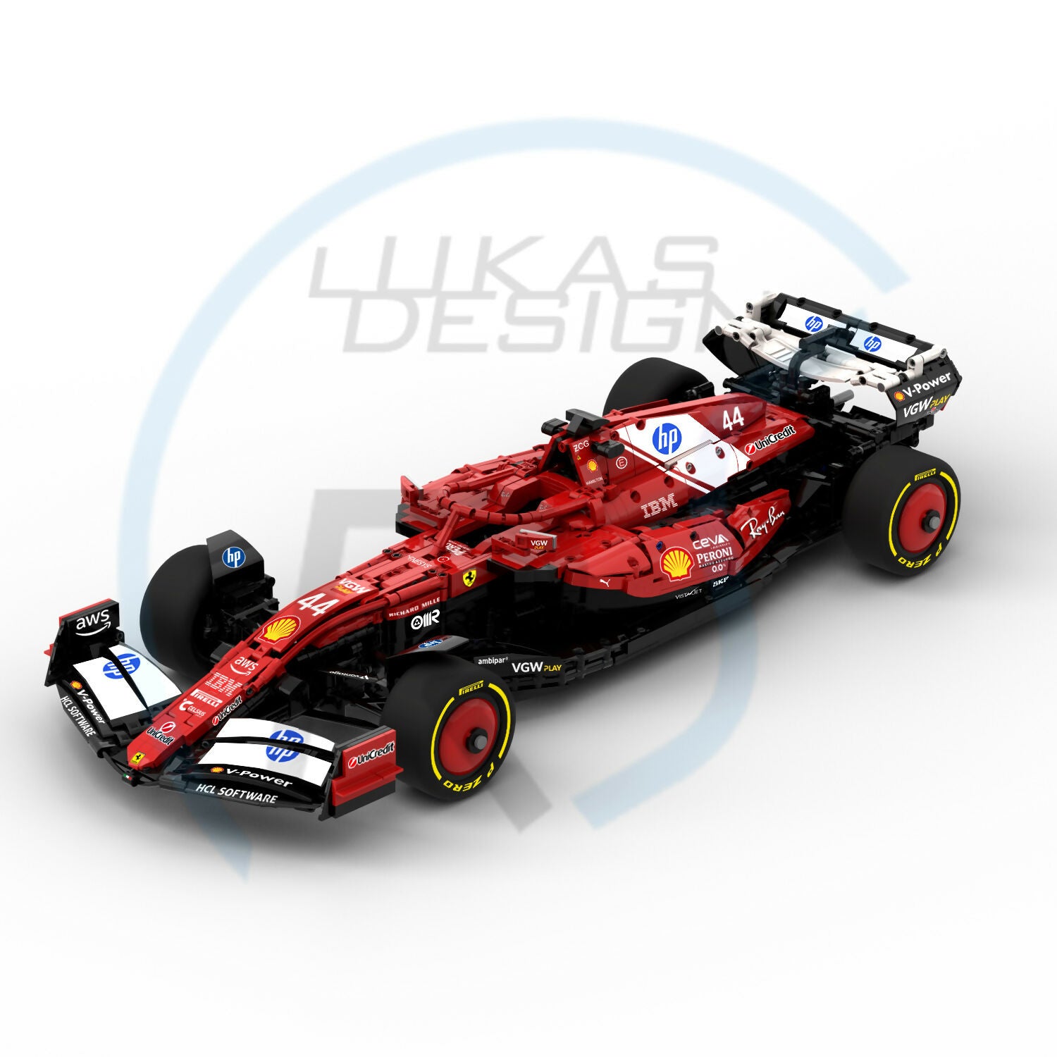 Ferrari F1 SF-25 1:8 Scale