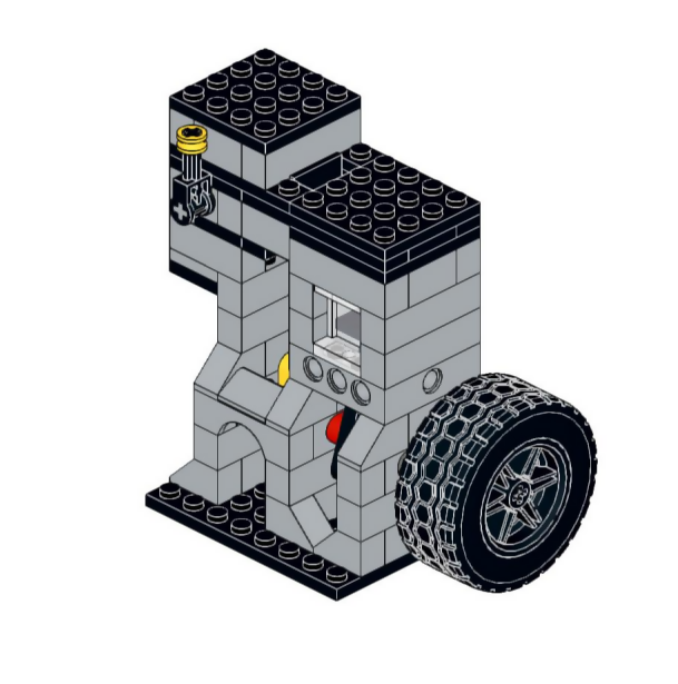 Mini motor de vacío monocilíndrico