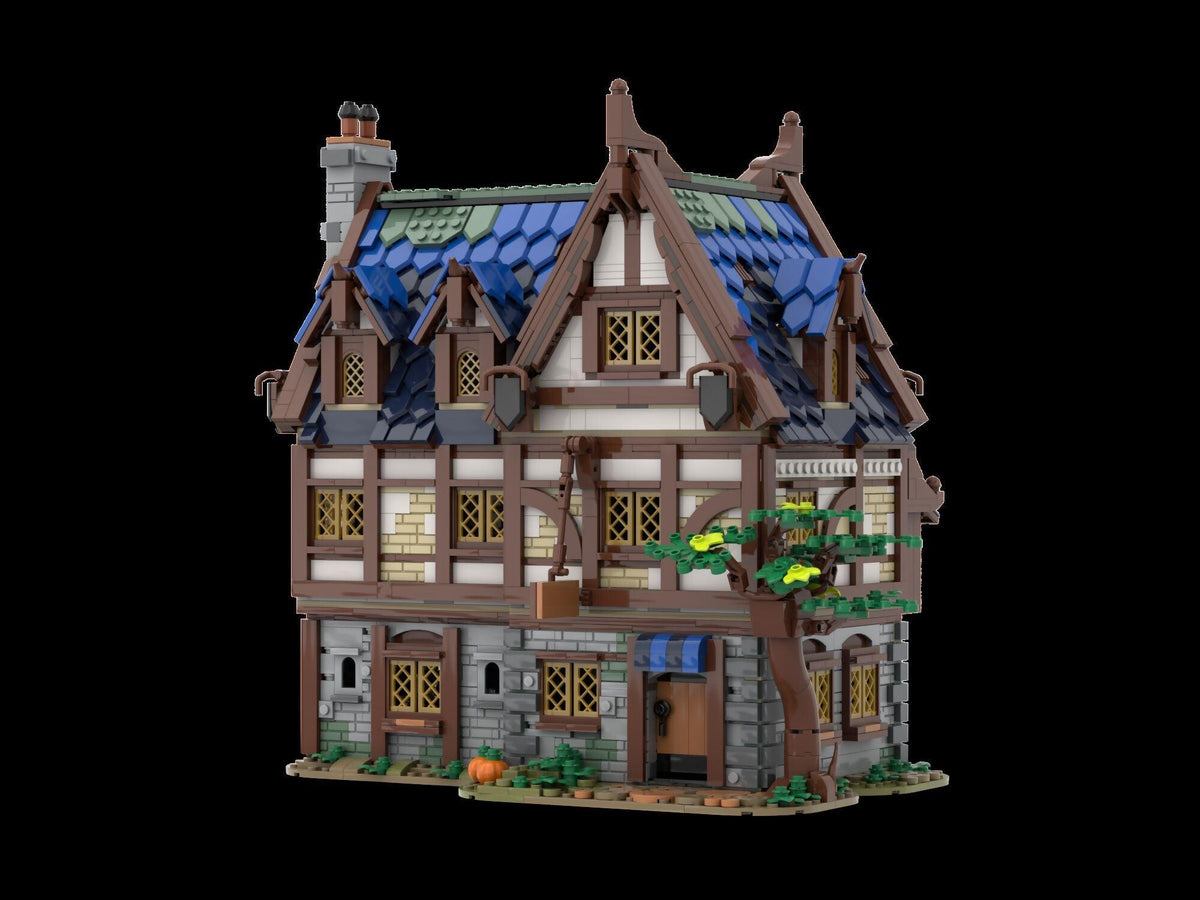 Taberna y posada medieval - BuildaMOC