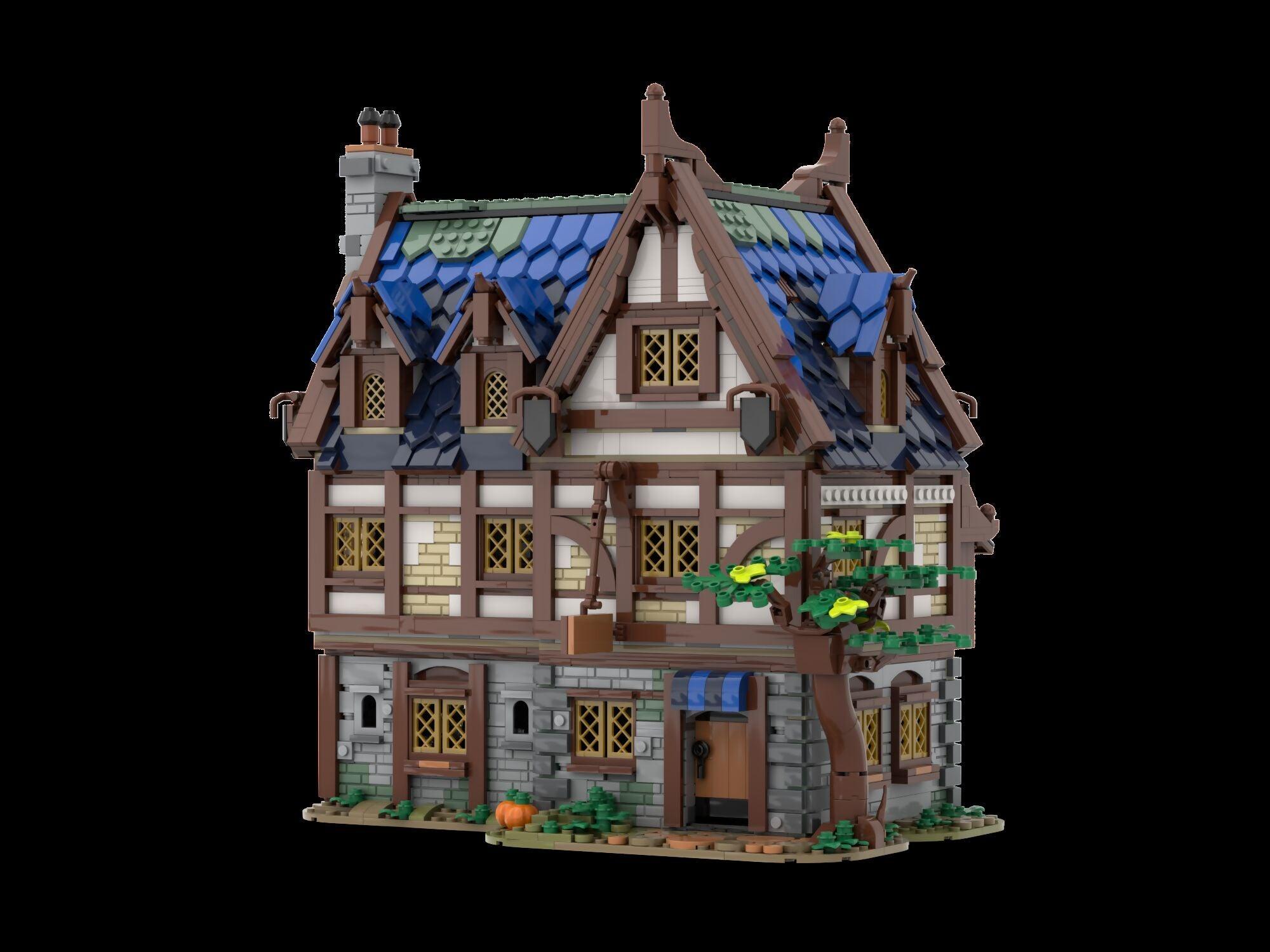 Medieval Tavern & Inn - BuildaMOC