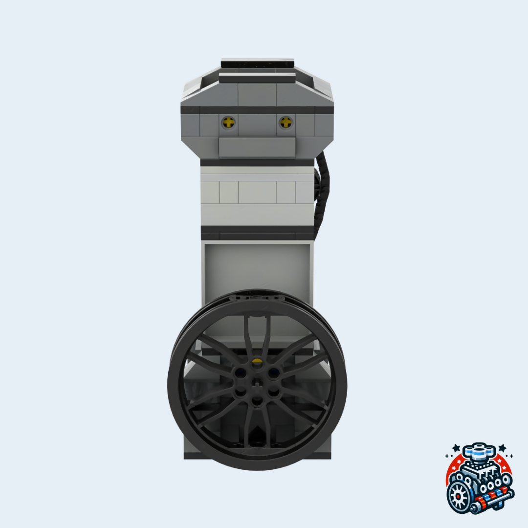 DOHC Single Cylinder Vacuum Engine