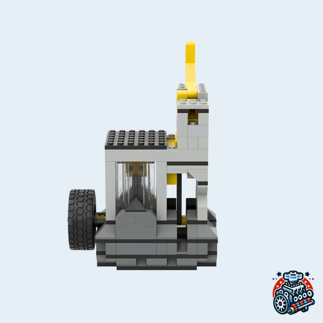 Motor de vacío de un solo cilindro