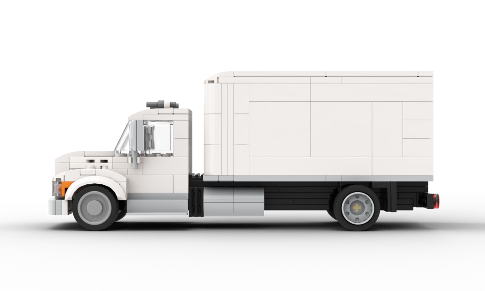 Medium-Duty Box Truck Model