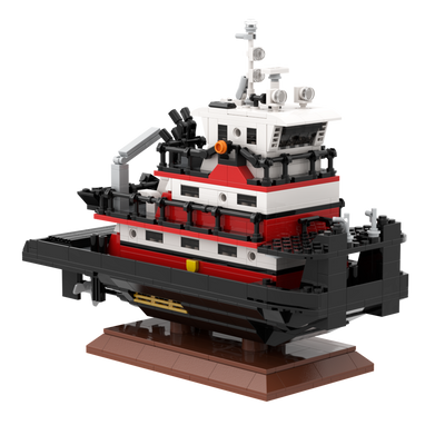Brennan Marine Towboat M/V Elizabeth Marie Model (Large - 878 Pieces)