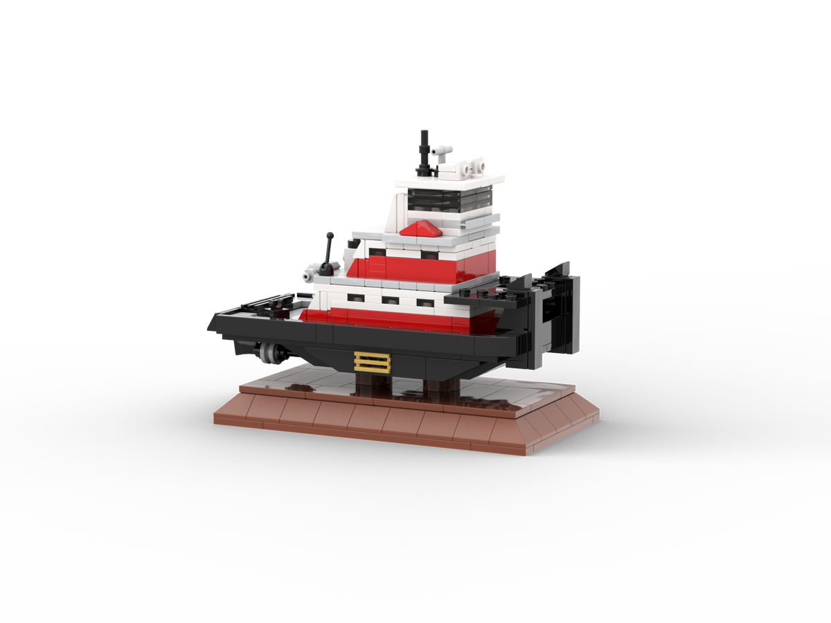 Maqueta del remolcador Brennan Marine M/V Elizabeth Marie
