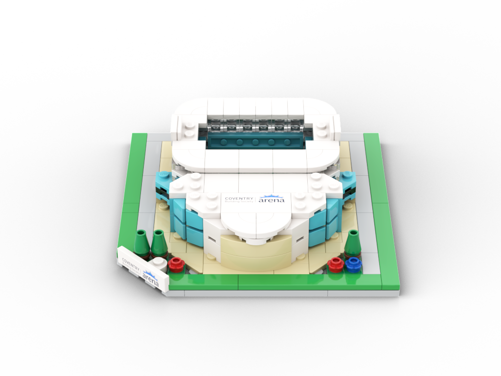 Modell der Coventry Arena