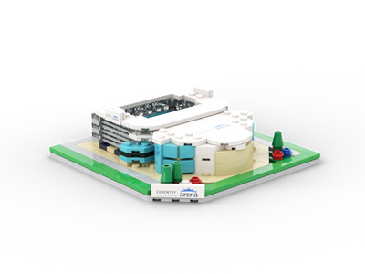Modell der Coventry Arena