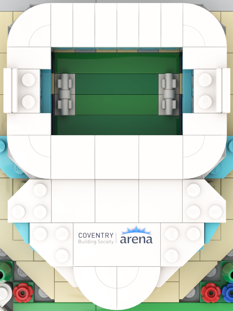 Modell der Coventry Arena