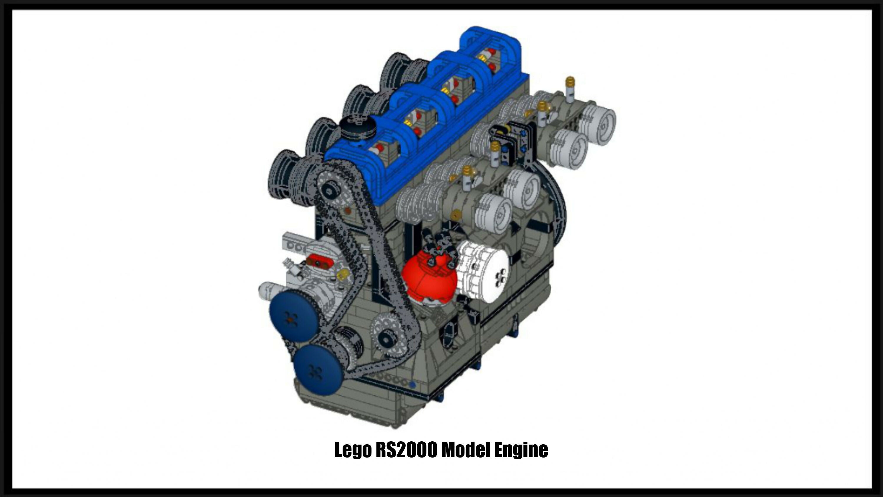 FORD RS2000 Modellmotor