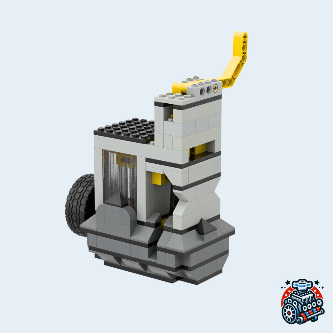 Motor de vacío de un solo cilindro