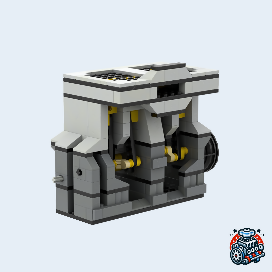 Inline 4 Cylinder Vacuum Engine