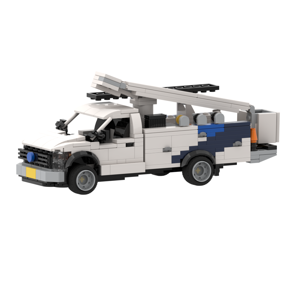 Ford F-Series Utility Truck Model