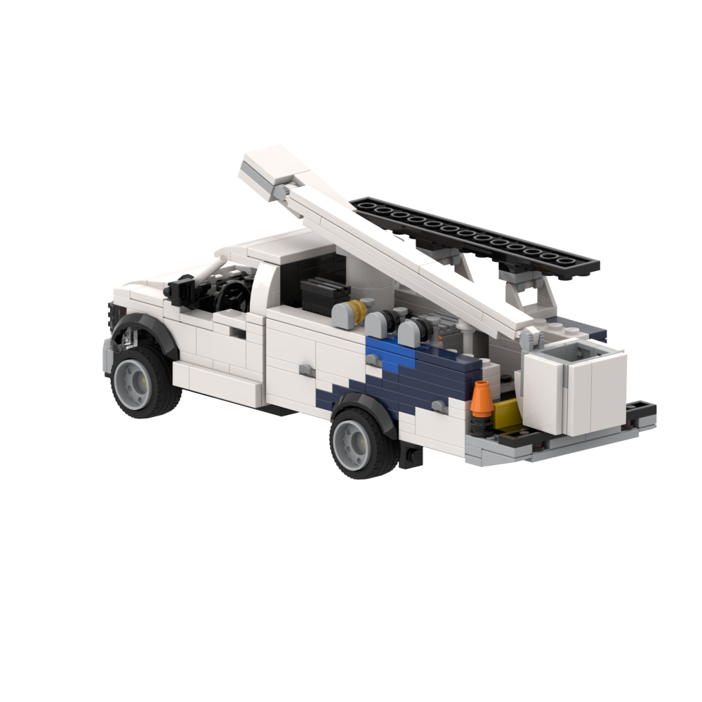 Ford F-Series Utility Truck Model